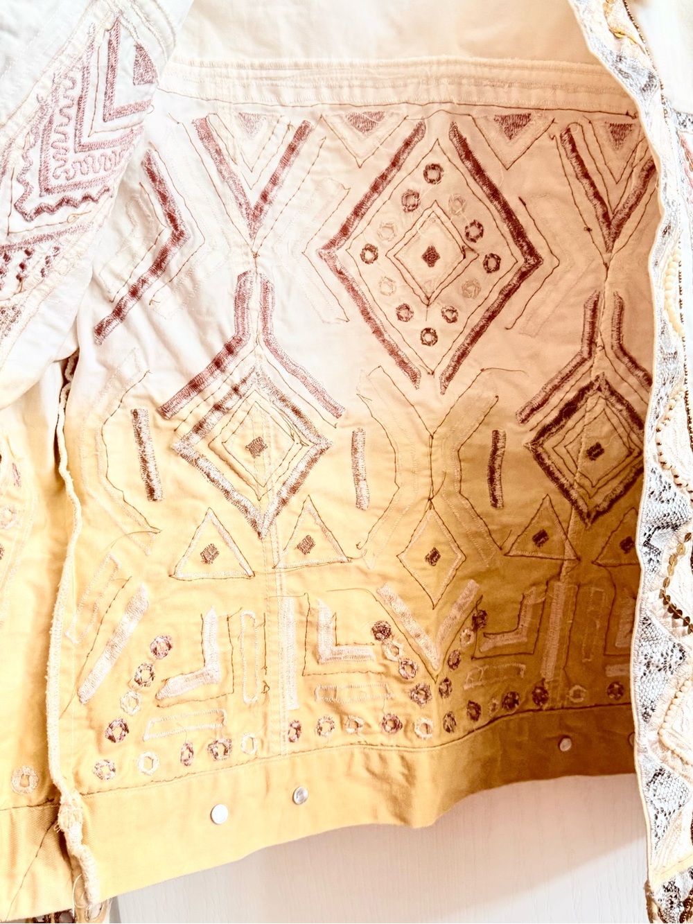 Boston Proper Embroidered Jacket - Picture 9 of 14